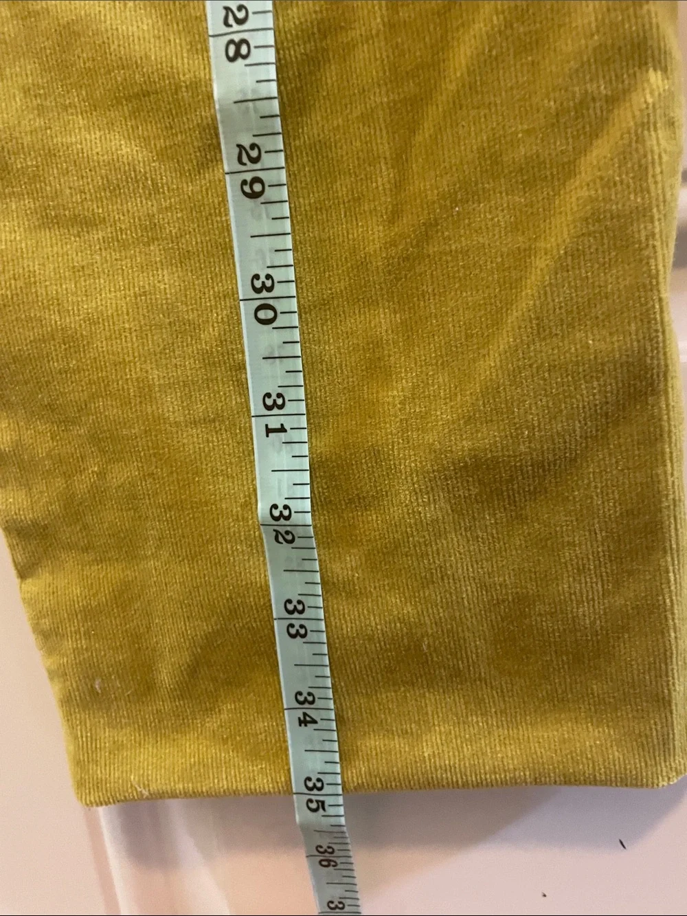 Banana Republic Mustard Green Corduroy Pants